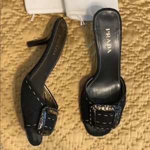 Prada shoes. great condition. With box, bags etc